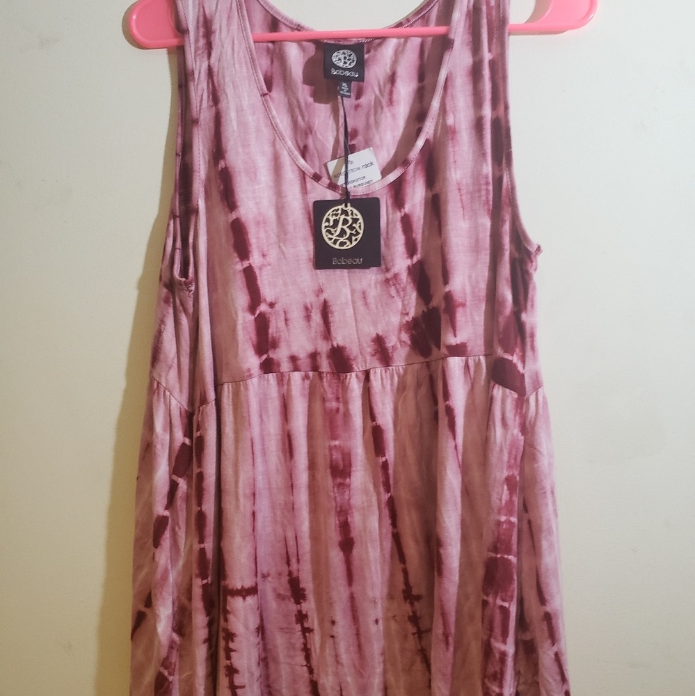 Bobeau Tie Dye Tank Top